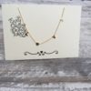 Love letters gold plated ketting- goud