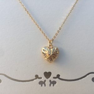 KETTING YOU HAVE MY HEART -SMALL- goud.