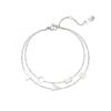 Armband Love- Stainless steel - Zilver.