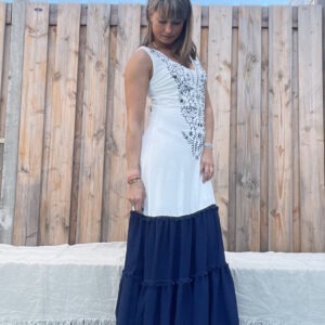 Ivona jurk met borduur.