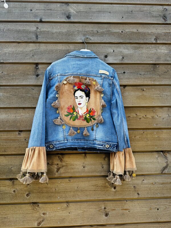 Frida Kahlo boho-ibiza jas.