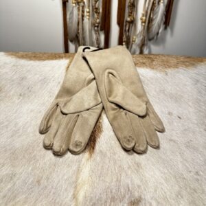 Dames winter handschoenen- Beige kleur.