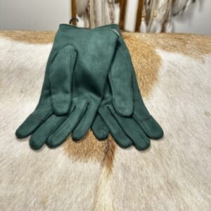 Dames winter handschoenen- groene kleur.