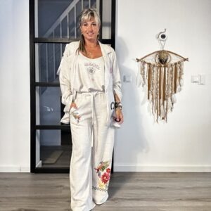 Boho Linnen Colbert one size.